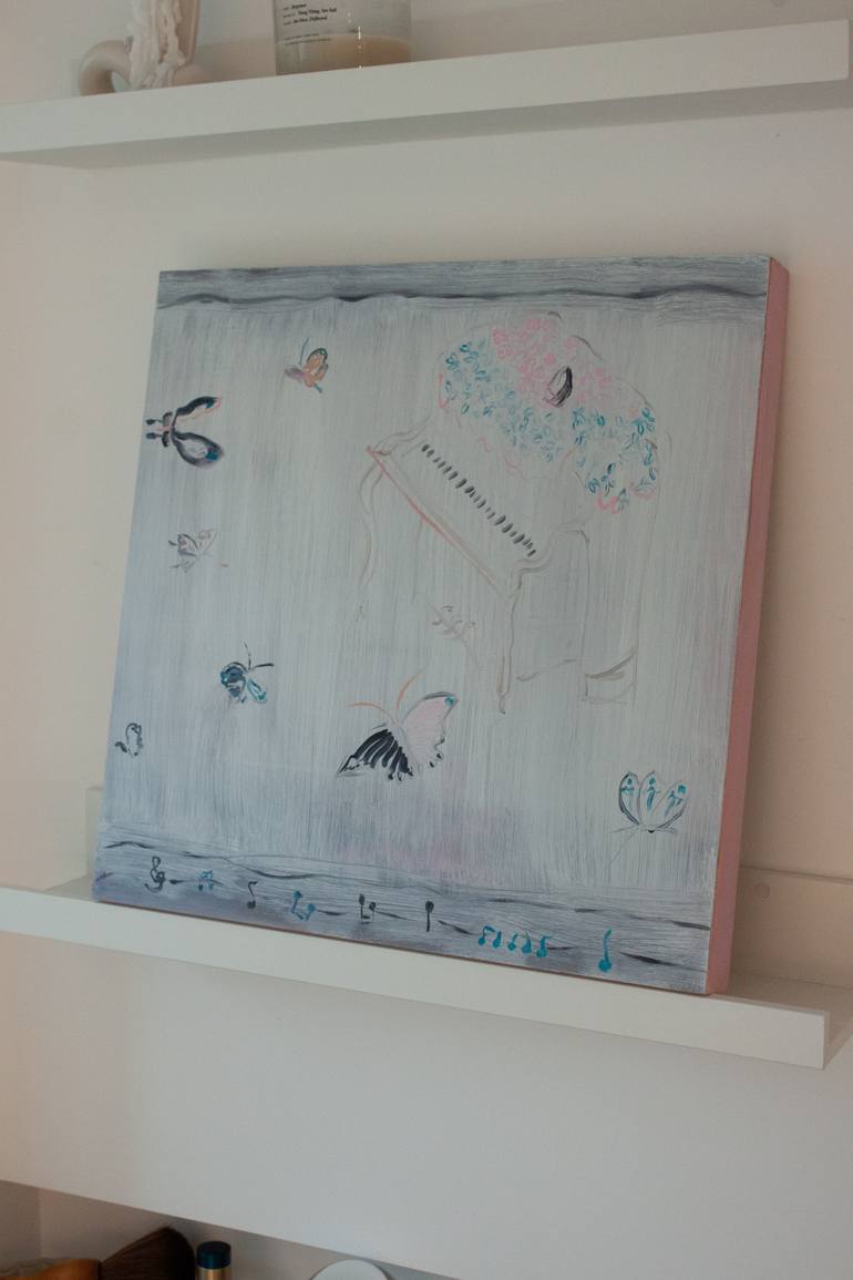 Original Abstract Patterns Painting by Chapchim Si