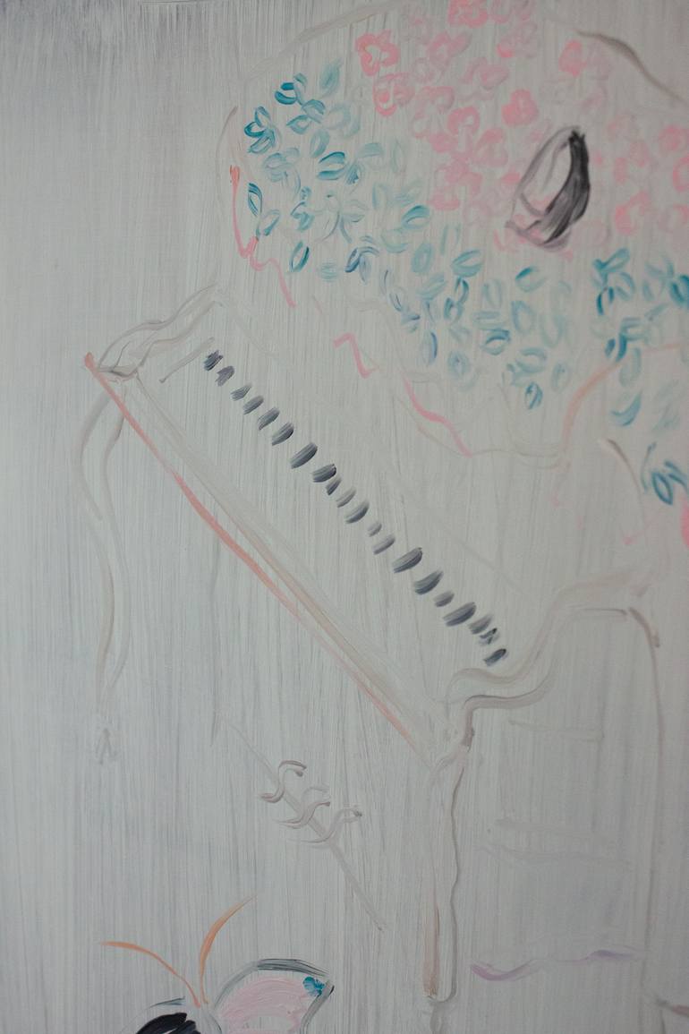 Original Abstract Patterns Painting by Chapchim Si
