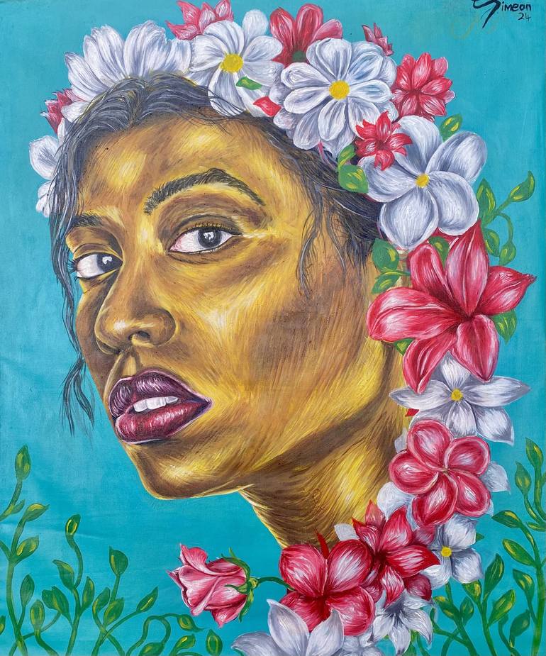 Original Abstract Expressionism Nature Paintings by Adewale Adeyemi