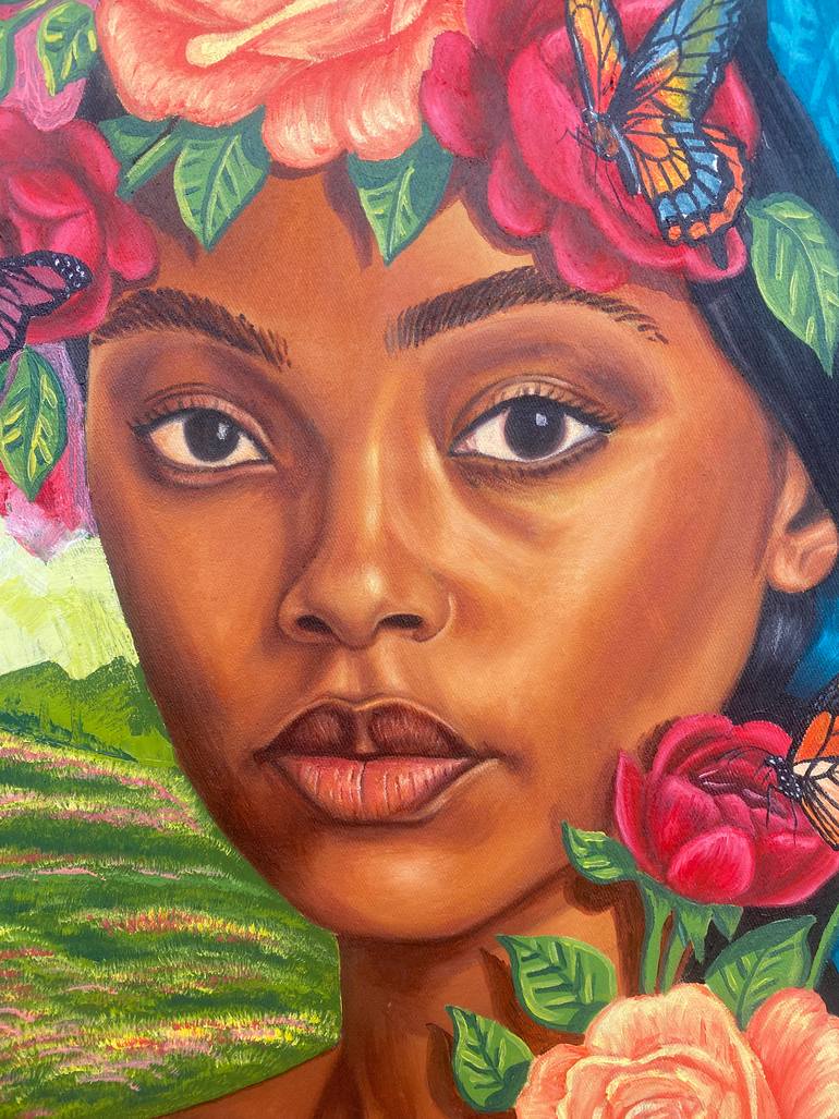 Original Figurative Body Painting by Adewale Adeyemi