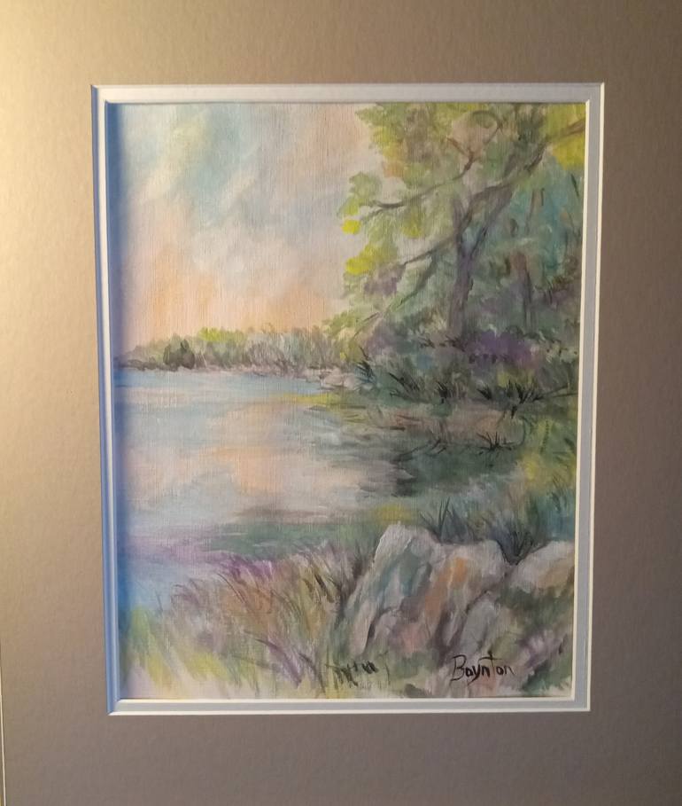 Original Contemporary Landscape Painting by Della Boynton