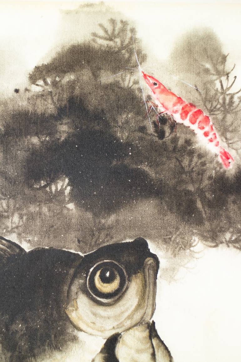 Original Contemporary Animal Painting by Kseniya Dueva