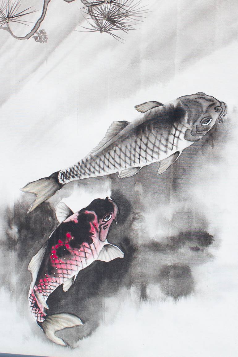 Original Contemporary Animal Painting by Kseniya Dueva