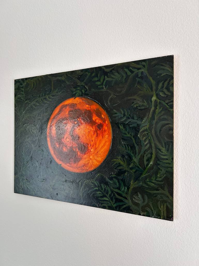 Original Surrealism Nature Painting by Jualina Mamajanyan