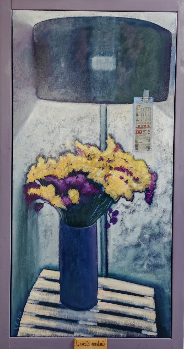 Original Conceptual Still Life Painting by Elena Malakhova