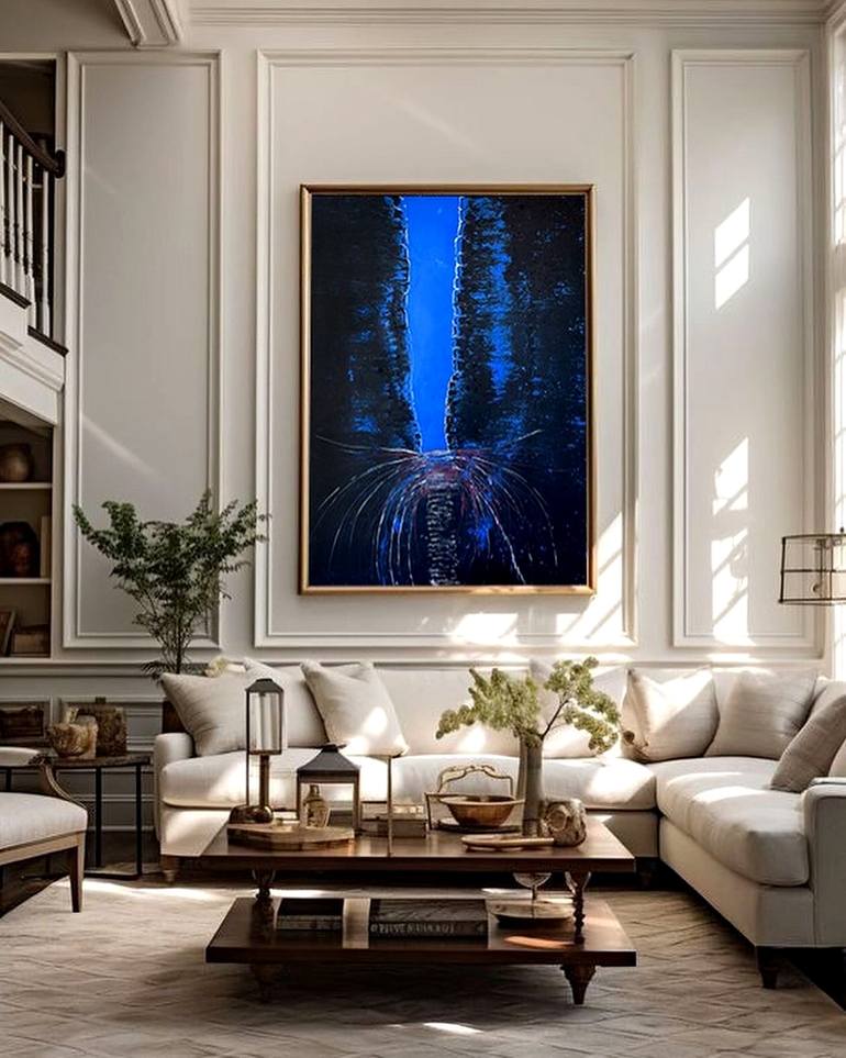 Original Abstract Expressionism Abstract Painting by Turik Art -  Kseniia Turik