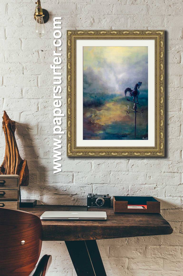 Original Figurative Landscape Painting by Mark Crockett