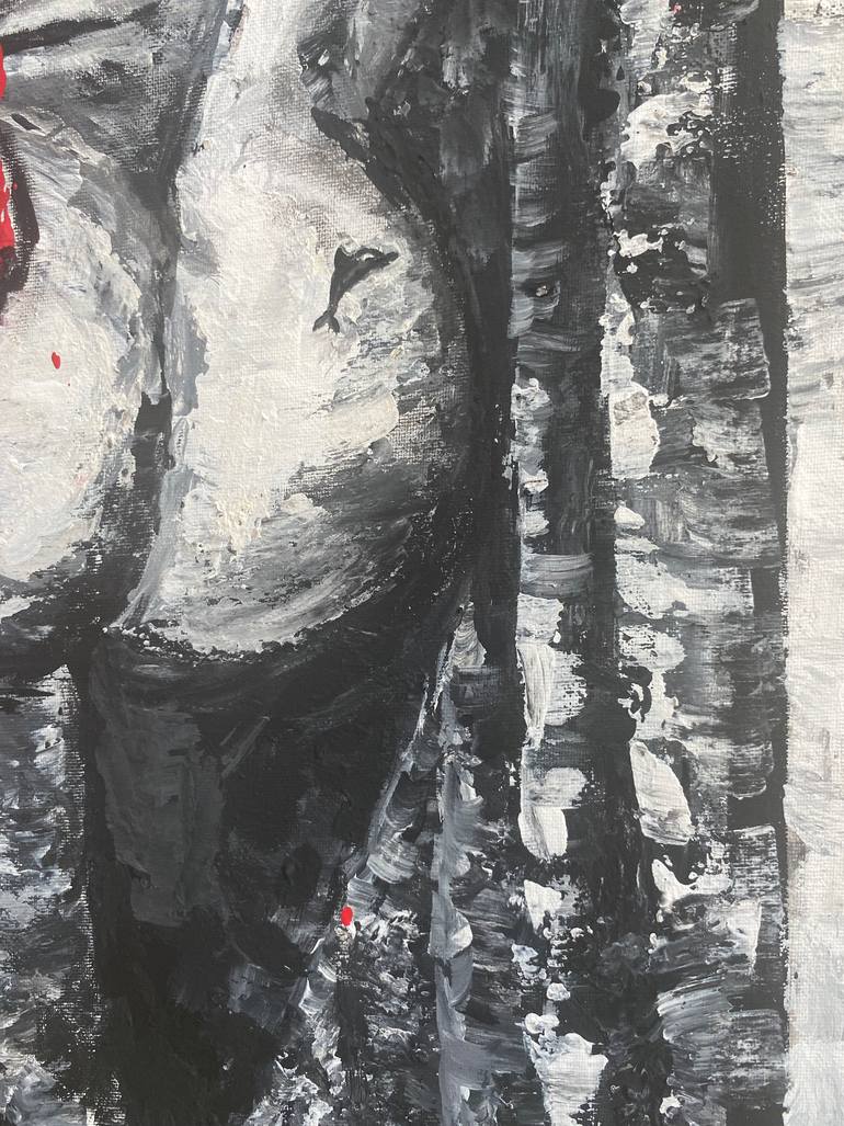 Original Contemporary Women Painting by Maria Sarri Belle
