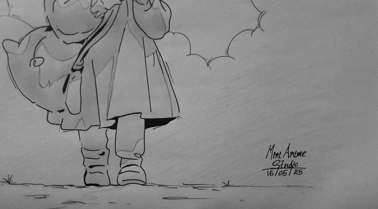 Original Illustration Children Drawing by Nadeesha Lakshan
