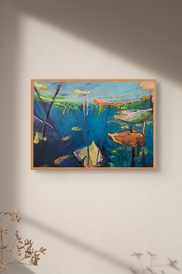 Original Realism Water Painting by Smi Hylander
