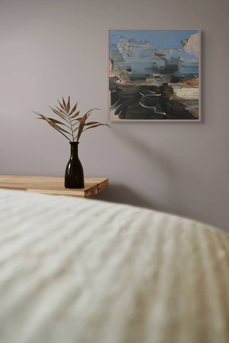 Original Painterly Abstraction Landscape Painting by Smi Hylander