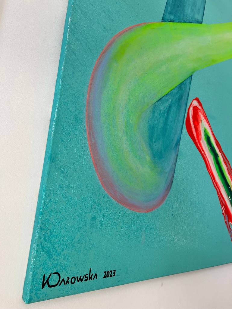 Original Abstract Painting by Katarzyna Darowska