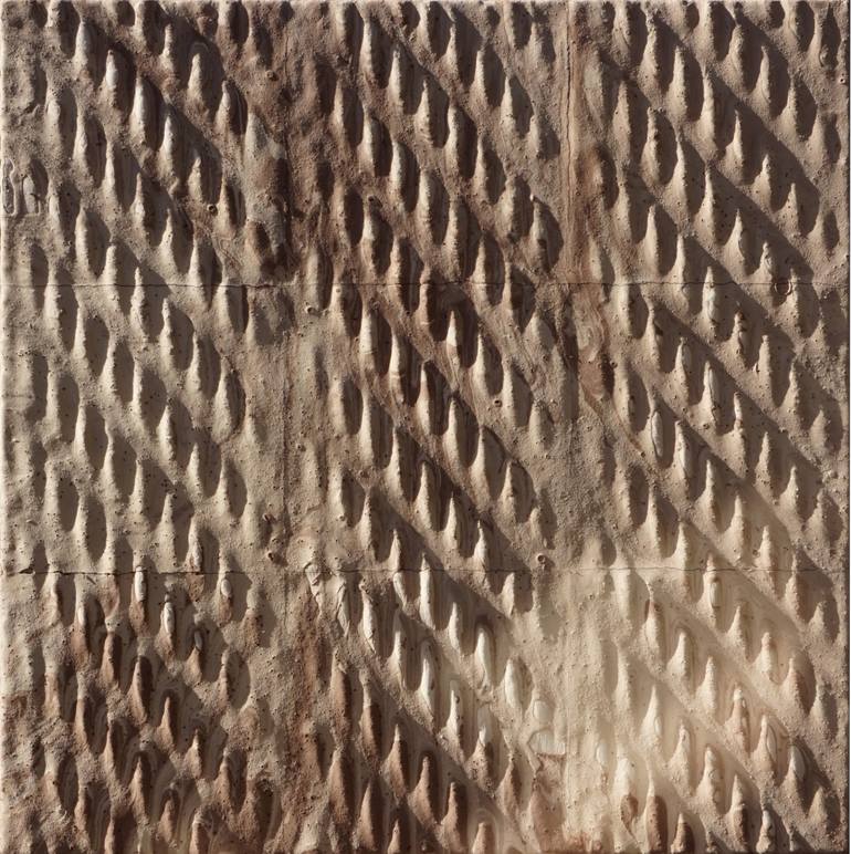 Original Abstract Geometric Mixed Media by Ingo Scherag
