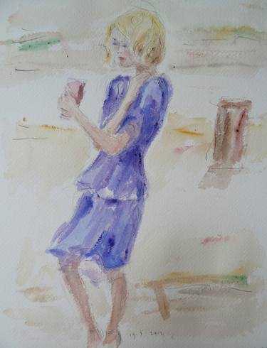 Print of Impressionism People Paintings by Karen Persson