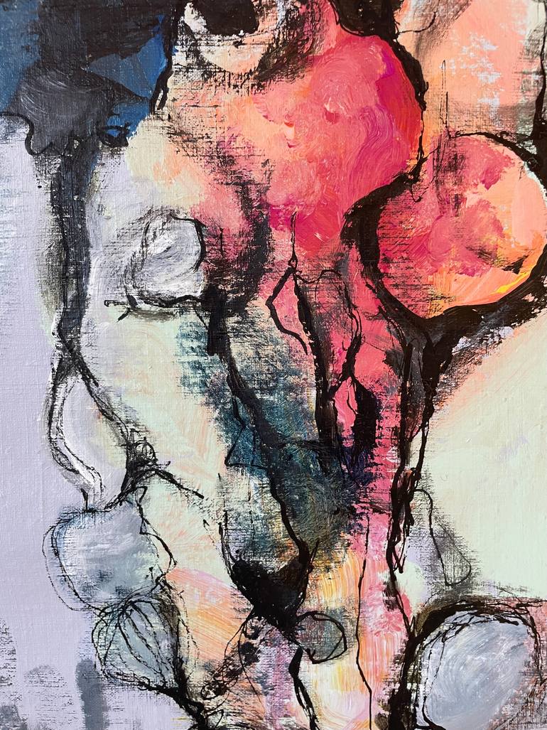 Original Abstract Painting by Julie Schalit