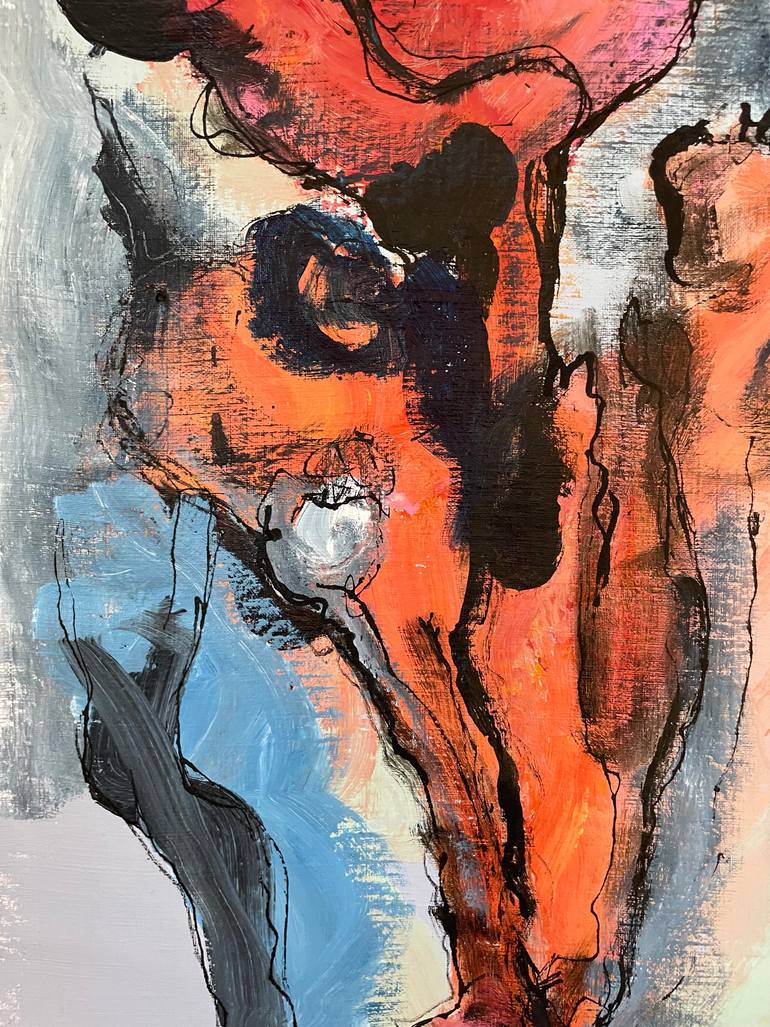 Original Abstract Painting by Julie Schalit