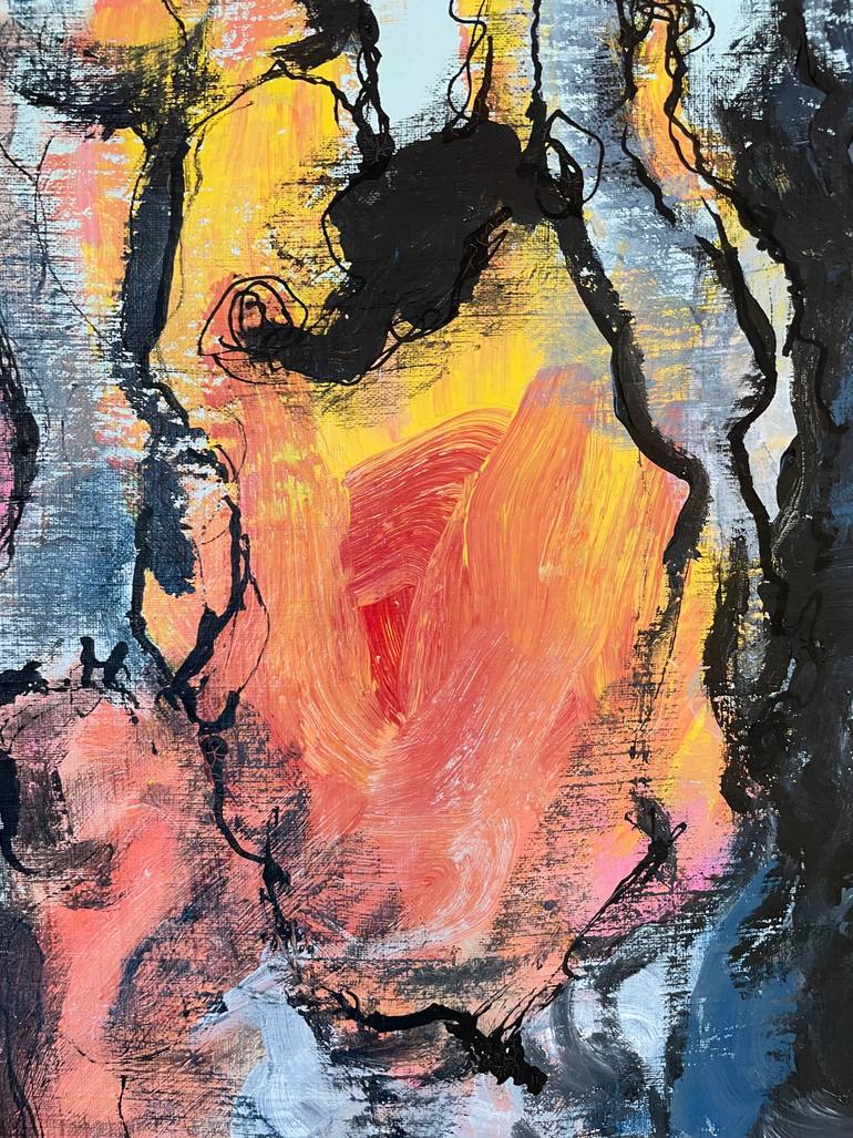 Original Abstract Painting by Julie Schalit