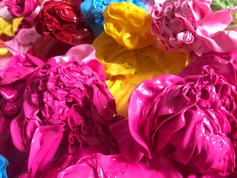 Original Contemporary Botanic Sculpture by Filomena Guzzo