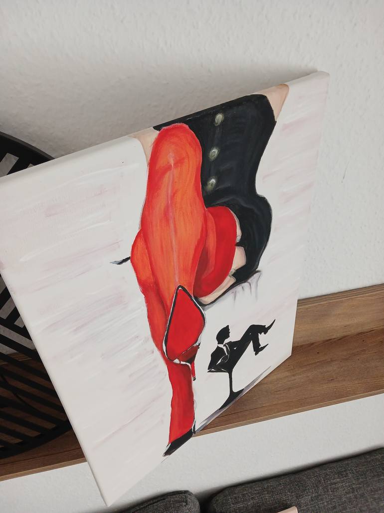 Original Figurative Body Painting by Nataliia Lipetska
