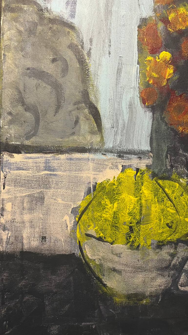 Original Abstract Expressionism Still Life Painting by Patrick Hale