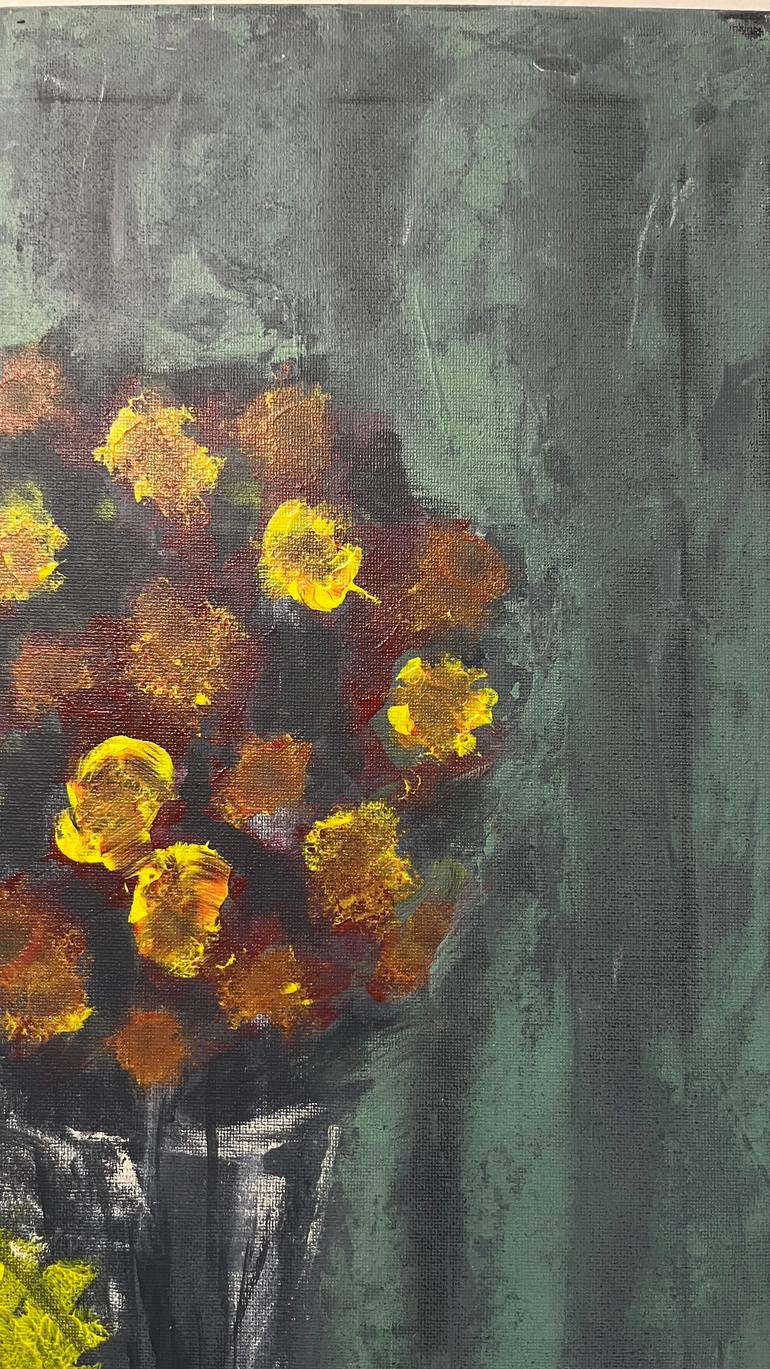 Original Abstract Expressionism Still Life Painting by Patrick Hale