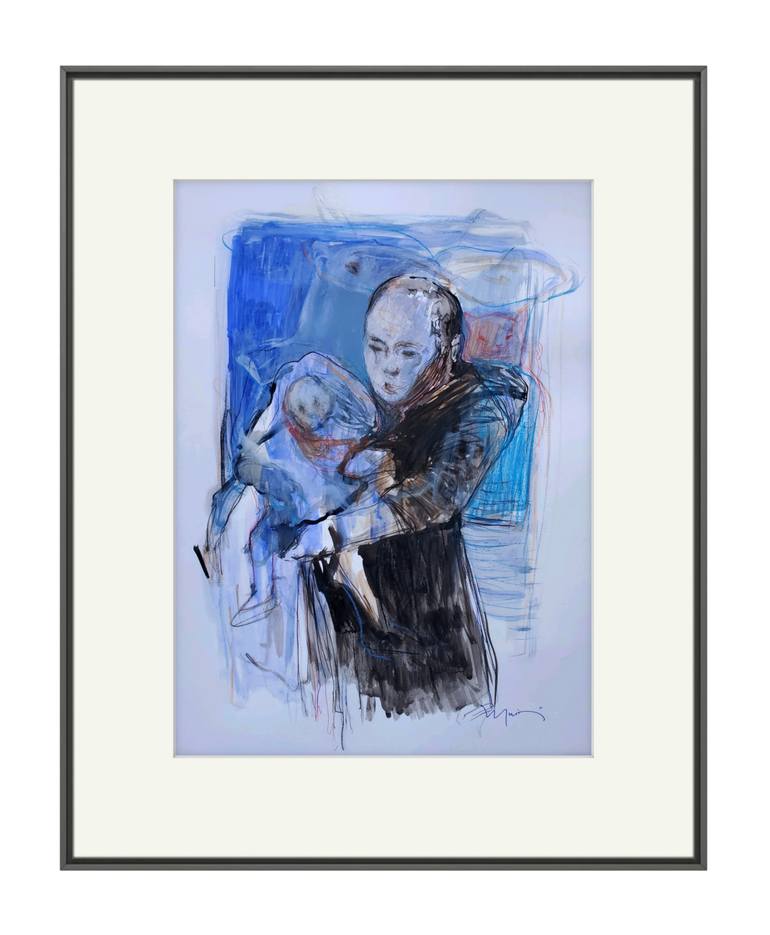 Original Contemporary Men Painting by Adonis Muino Romero