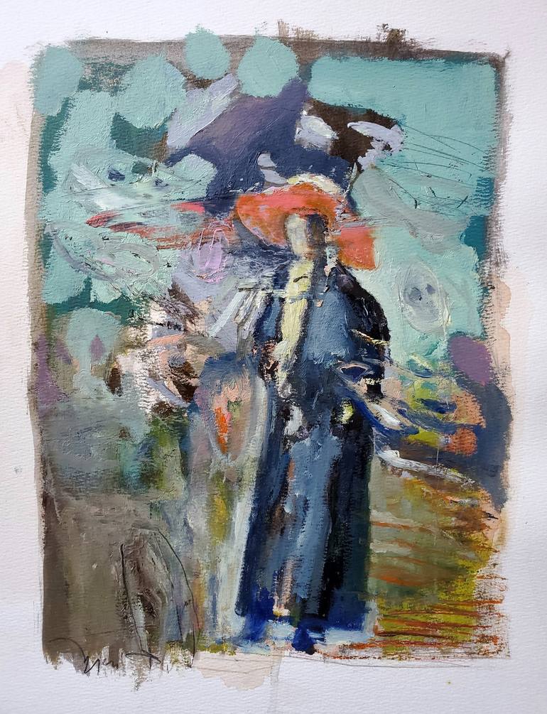 Original Contemporary Women Paintings by Adonis Muino Romero