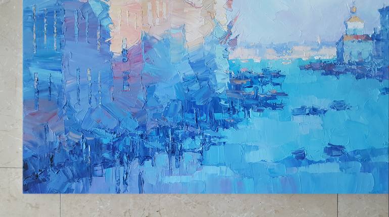 Original Contemporary Architecture Painting by Alex Hook Krioutchkov