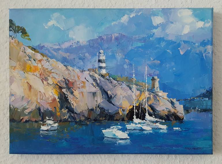 Original Fine Art Seascape Painting by Alex Hook Krioutchkov