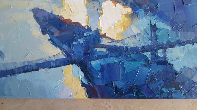 Original Expressionism Cities Painting by Alex Hook Krioutchkov