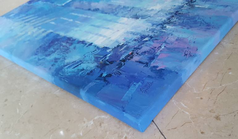 Original Expressionism Cities Painting by Alex Hook Krioutchkov
