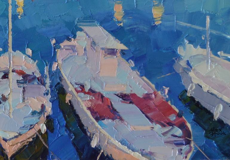 Original Expressionism Other Painting by Alex Hook Krioutchkov