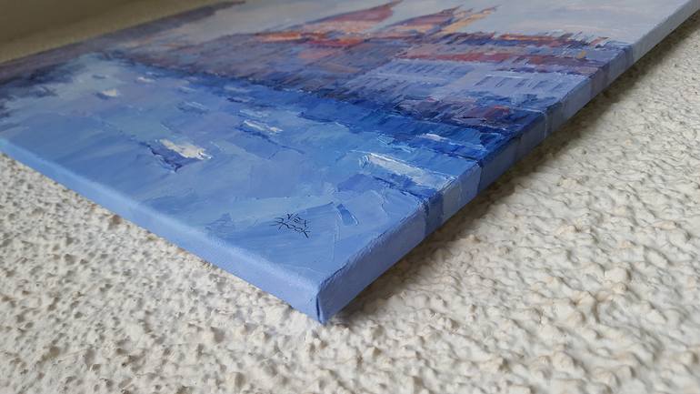 Original Expressionism Cities Painting by Alex Hook Krioutchkov