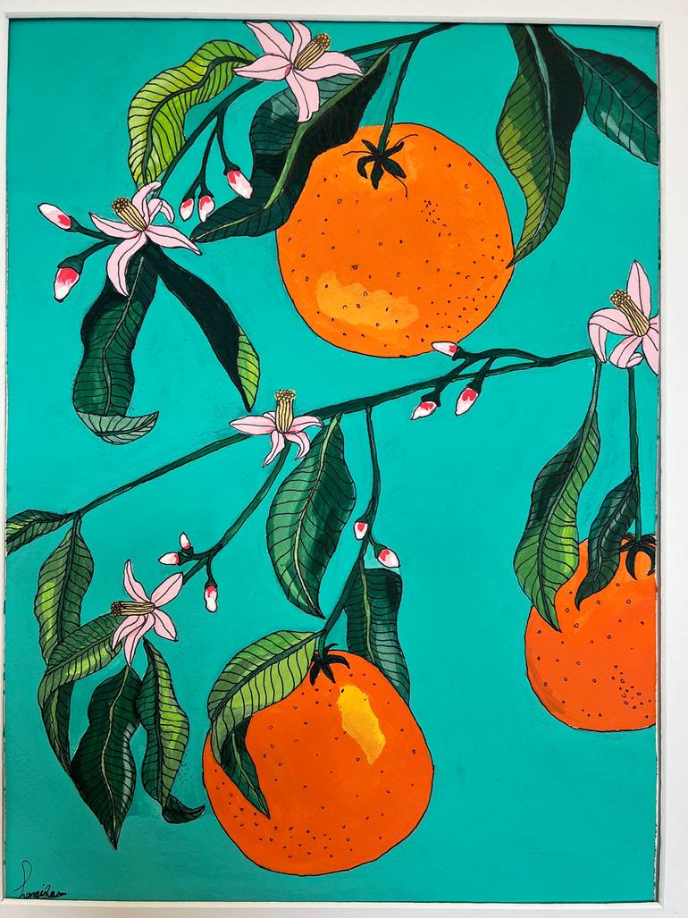 Original Contemporary Nature Drawing by Samira Maghsoudi