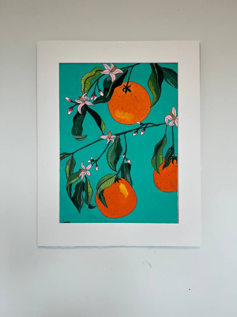 Original Contemporary Nature Drawing by Samira Maghsoudi