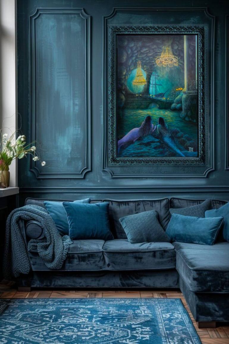 Original Contemporary Fantasy Painting by Maryna Zariada