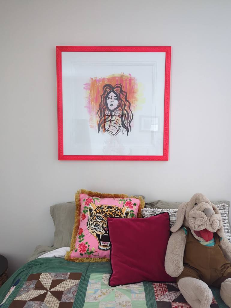 Original Street Art Men Painting by Nicole Morse