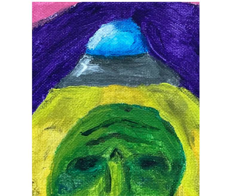 Original Expressionism Fantasy Painting by Mar Ki