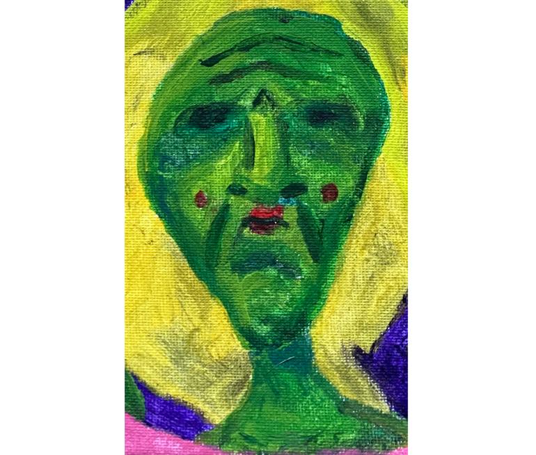 Original Expressionism Fantasy Painting by Mar Ki