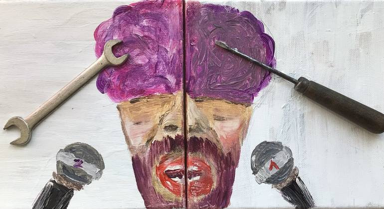 Original Expressionism Politics Paintings by Mar Ki