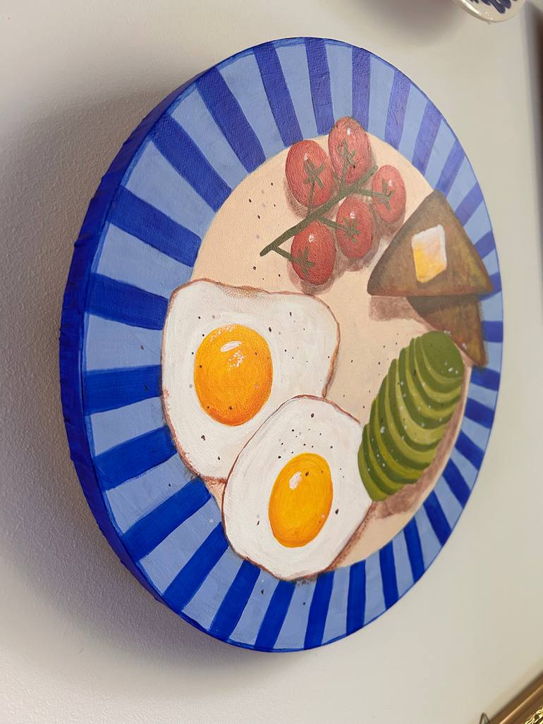 Original Figurative Food & Drink Painting by Maria Legosz