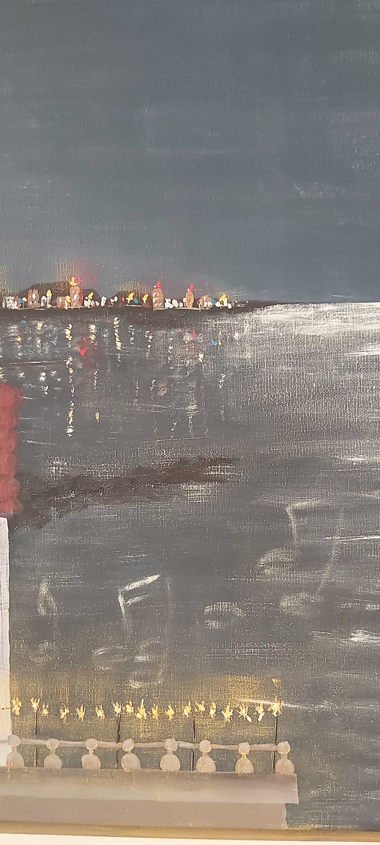 Original Figurative Music Painting by Soledad Olave