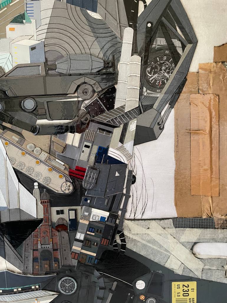 Original Contemporary Fantasy Mixed Media by Mijin Jung