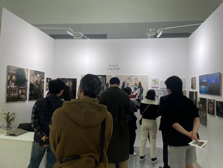 Original Contemporary Fantasy Mixed Media by Mijin Jung