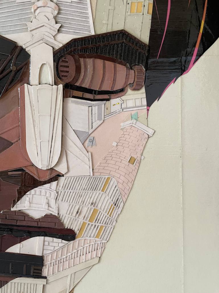 Original Contemporary People Mixed Media by Mijin Jung