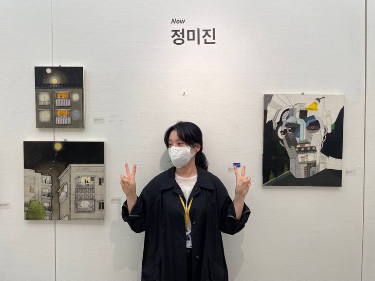 Original Conceptual Fantasy Mixed Media by Mijin Jung