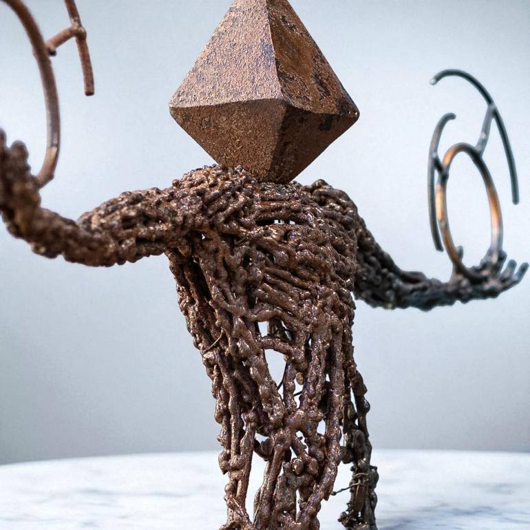 Original Abstract Sculpture by Manuel Quaresima