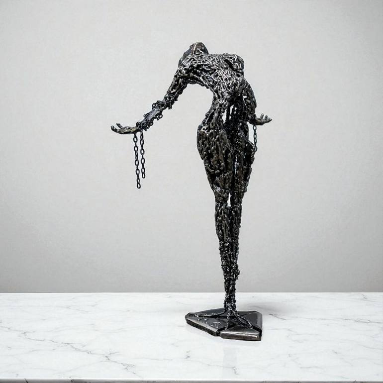 Original Abstract Sculpture by Manuel Quaresima