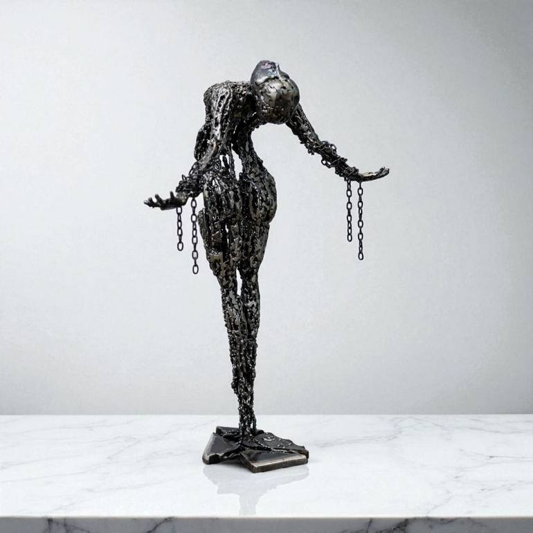 Original Abstract Sculpture by Manuel Quaresima