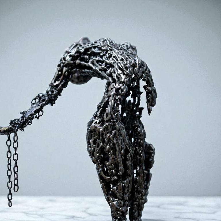 Original Abstract Sculpture by Manuel Quaresima